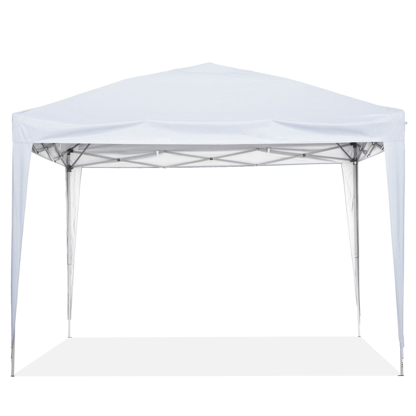 Tente de jardin pliante Zenova 10' x 10' pour extérieur, tonnelle, fête, mariage