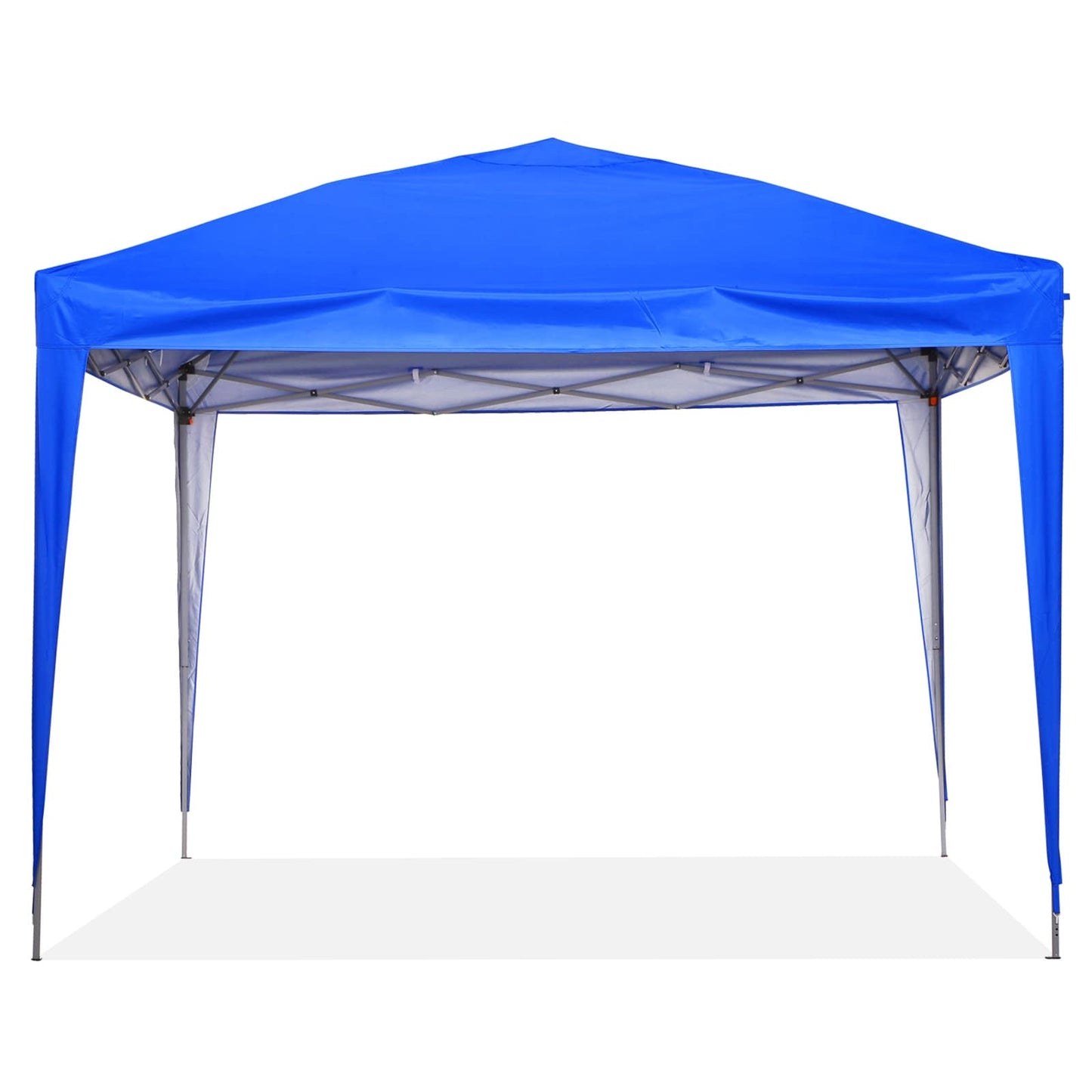Tente de jardin pliante Zenova 10' x 10' pour extérieur, tonnelle, fête, mariage
